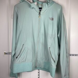 The North Face Light Blue Hoodie
